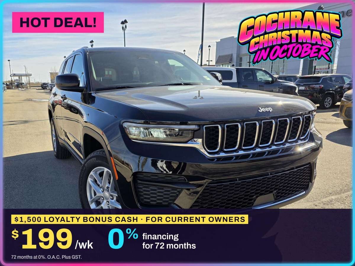 2026 Jeep Grand Cherokee Laredo X, stock 260156: 0% · 72 MO